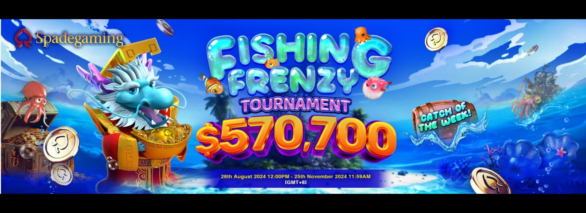 Spade Gaming Grand Fishing Frenzy Tournament Event